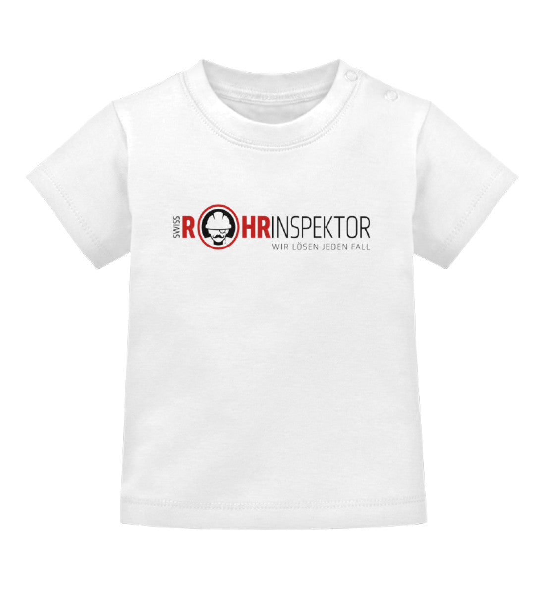 Swiss Rohr Inspektor - Baby T-ShirtWhether toddlers' group or kindergarten - this cool motif on our Baby Longsleeve T-Shirt is something to show off. We offer quality goods at the highest level. A weave of 100% combed, ring-spun cotton guarantees the high