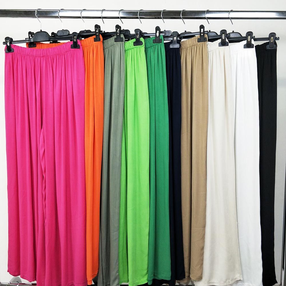 Pantalón Fluido Palazzo(varios colores) -Talla Única 36/44 (Ultimos!)-novedad abril,novedades,novedades primavera,panoto,Sommer sale,tono azul,tono naranja,tono rosa,tonos anaranjado,tonos claros,tonos crema,tonos creme,tonos naranjas,tonos rosa,tonos rosados,tonos rosas,tonos verdes,verano,verano mujer,veranomu