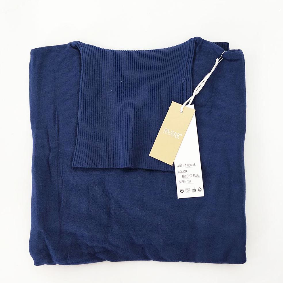 Pullover Jersey Cuello Cisne - 15 ColoresJersey Cuello Alto Déjate mimar por este jersey tan suave como una caricia. Un básico imprescindible de la temporada con cuello alto y tacto aterciopelado. Cada semana nuevos colores! Viste tu otoño de energía! Tal