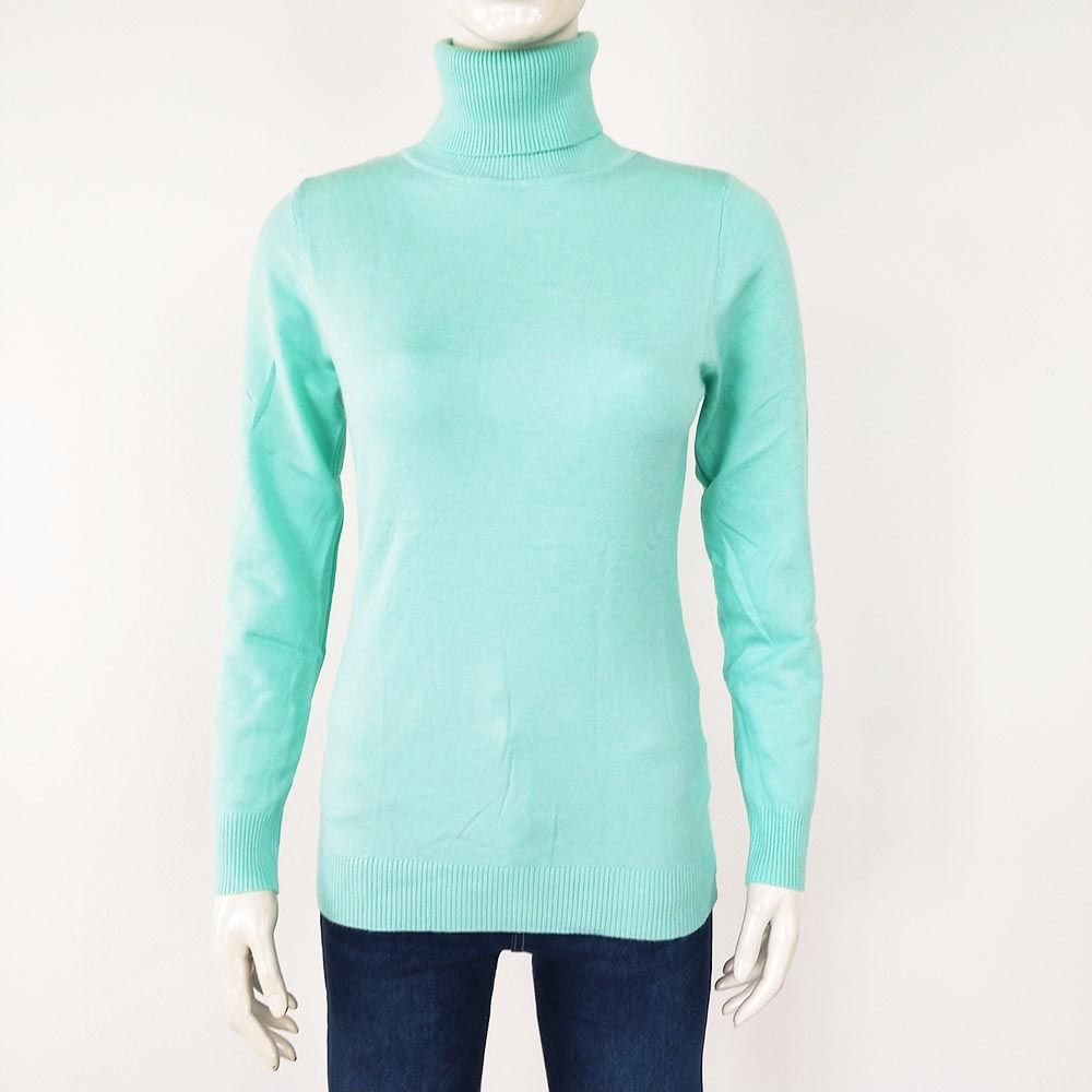 Pullover Jersey Cuello Cisne - 15 ColoresJersey Cuello Alto Déjate mimar por este jersey tan suave como una caricia. Un básico imprescindible de la temporada con cuello alto y tacto aterciopelado. Cada semana nuevos colores! Viste tu otoño de energía! Tal