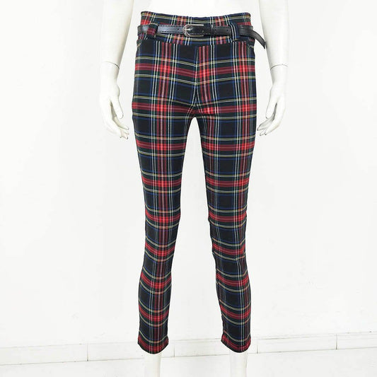 Pantalón elástico Tartan-