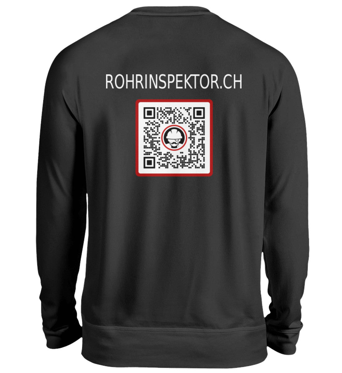 Swiss Rohr Inspektor QR Schwarz - Unisex SweatshirtThis cool design is a great alternative to the everyday standard. This Sweatshirt is also perfect as a gift. T.O.S. stands for high quality goods at the highest level. Productdetails: * Unisex Sweatshirt