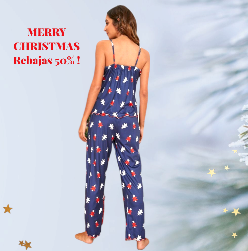 Pijama Tirantes Navidad-50sale,pijama navidad,rebajas navidad,rebajas noviembre,sale50,todo al 50