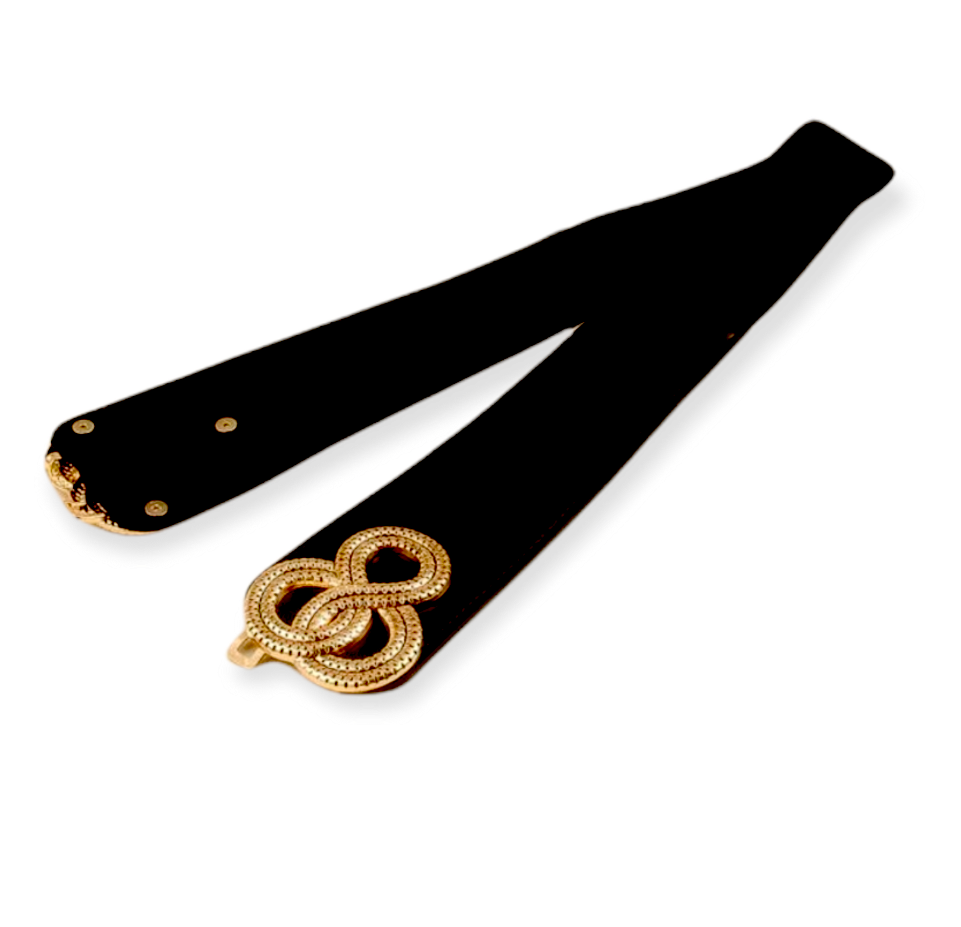 Cinturon Egipto GoldCinturón con decoración en dorado. Parte trasera elástica. Cierre delantero Medidas: •68cm •Válido para cintura de 65/95cm Envío: Suiza 2/4 días Europa 5/12 días