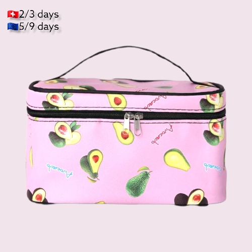 Neceser Aguacates | Kosmetiktasche AvocadoNeceser viaje estampado efecto piel El complemento perfecto para llevar nuestros cosméticos seguros en los viajes. Con interior impermeable que garantiza una gran protección cuando viajamos. Características: Neces