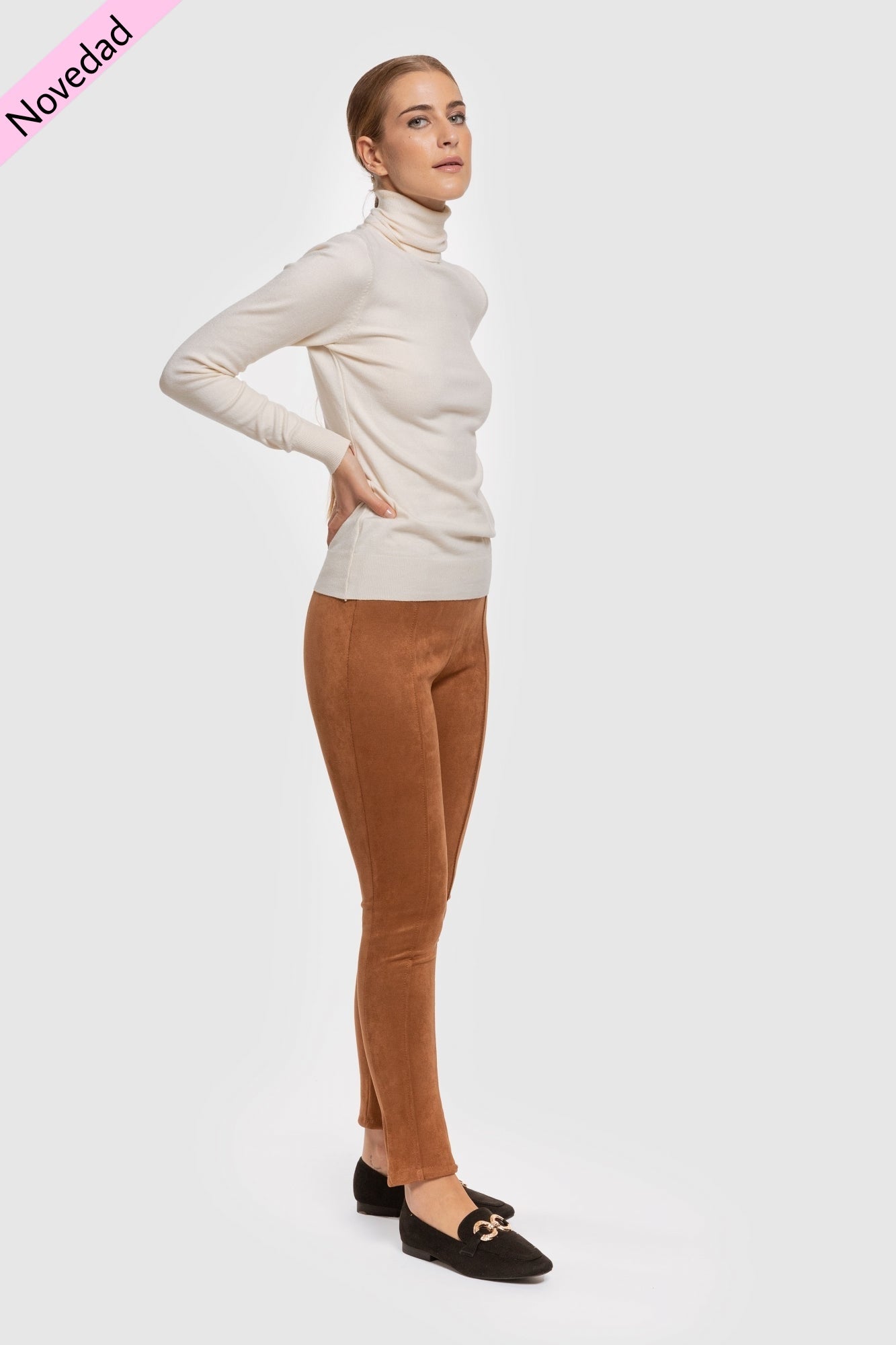 Pantalón elástico ante- 2 Colores-hose,leggin,leggins,legin,Moda navidad 2022,pantalon,pantalon exclusivo,pantalones exclusivos,pantalonmujer,Pants,rebajas invierno,rebajas noviembre,rose hose