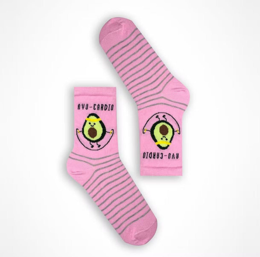 Calcetines Divertidos Avo-Cardio | Socken Funny BedruckenCalcetines Divertidos Originales Cardio Si buscas un divertido regalo de Navidad, ¡estos calcetines son perfectos! Desde calcetines para los mas fitness, calcetines navideños o calcetines pride elig