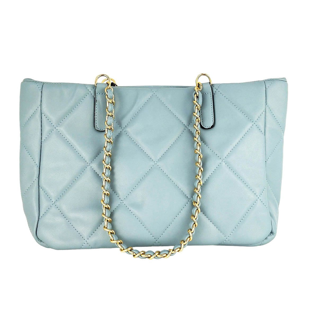 Bolso primavera 4 colores -Damen FrühlingstascheBolso primavera acolchado El bolso que te enamorara con su diseño y colores. Asa doble de cadena dorada y eco piel del color del bolso. Este bolso de primavera es de estilo acolchado , completa tu look con e