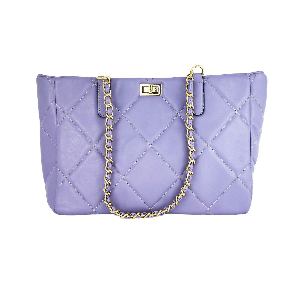 Bolso primavera 4 colores -Damen FrühlingstascheBolso primavera acolchado El bolso que te enamorara con su diseño y colores. Asa doble de cadena dorada y eco piel del color del bolso. Este bolso de primavera es de estilo acolchado , completa tu look con e