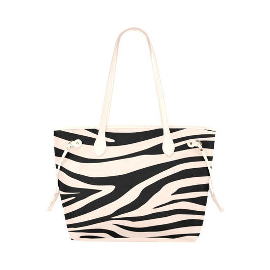 Animal print shopper bag tote