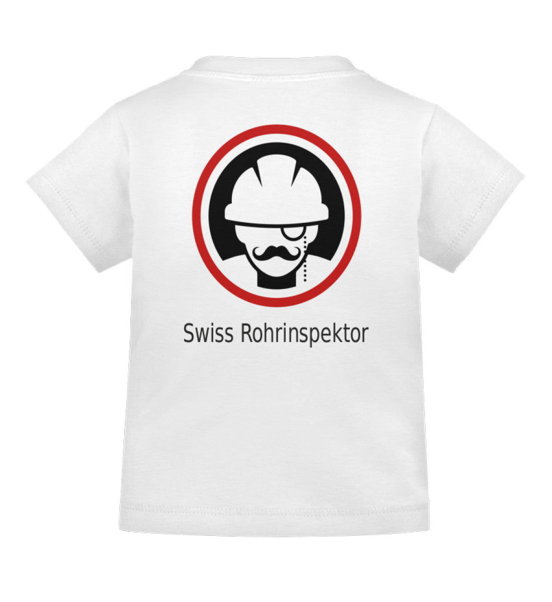 Swiss Rohr Inspektor - Baby T-ShirtWhether toddlers' group or kindergarten - this cool motif on our Baby Longsleeve T-Shirt is something to show off. We offer quality goods at the highest level. A weave of 100% combed, ring-spun cotton guarantees the high