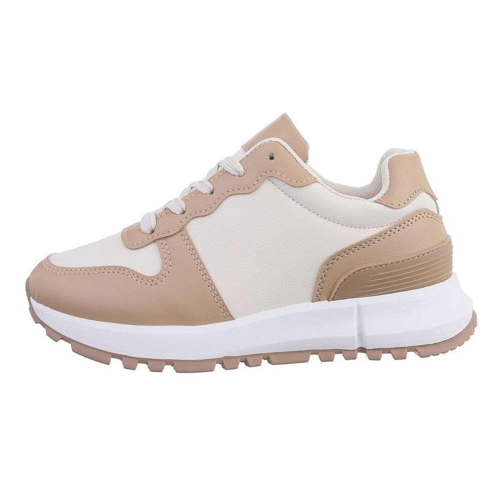 zapatillas deportivas mujer ecopiel beige comprar calzado sostenible. the original shop