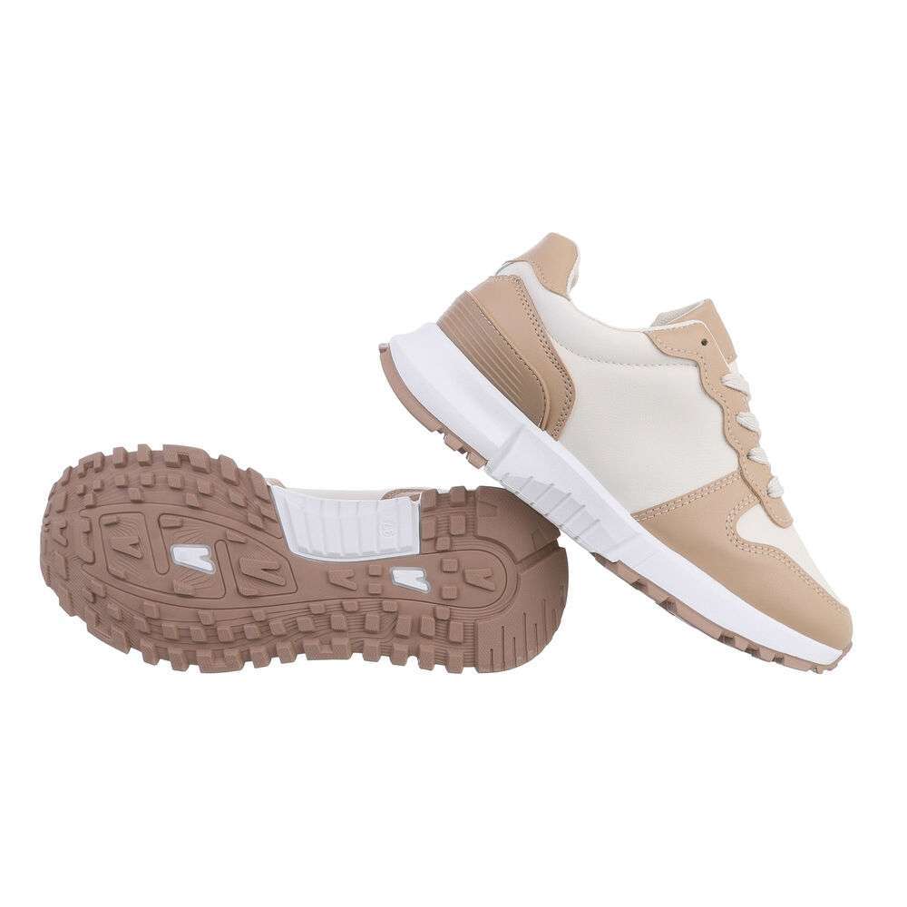 Zapatillas deportivas mujer beige eco piel CalaConsigue estilo y comodidad con nuestras deportiva Cala para mujer en beige Buscas zapatillas deportivas cómodas y elegantes?Tenemos justo lo que necesitas! Nuestras zapatillas deportivas en beige , fabricada