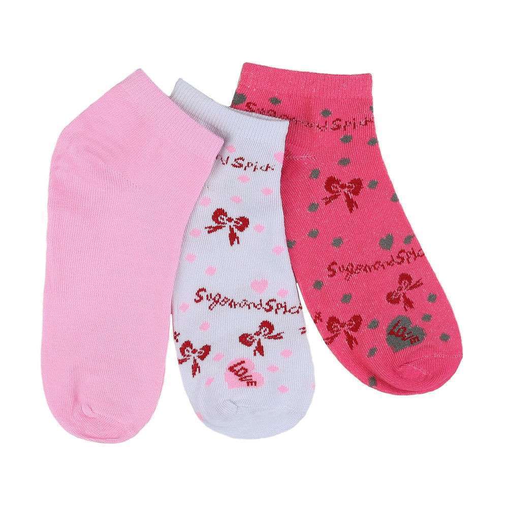 Set-3 pares Calcetines | Set 3 SockenCalcetines con diseño lazo Divertidos, bonitos y prácticos calcetines tobilleros. Material: 80 % algodón, 15 % poliéster, 5 % elastano Material: 80% Baumwolle, 15% Polyester, 5% Elasthan Talla única 36/41 Envío: Suiza