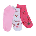 Set-3 pares Calcetines | Set 3 SockenCalcetines con diseño lazo Divertidos, bonitos y prácticos calcetines tobilleros. Material: 80 % algodón, 15 % poliéster, 5 % elastano Material: 80% Baumwolle, 15% Polyester, 5% Elasthan Talla única 36/41 Envío: Suiza