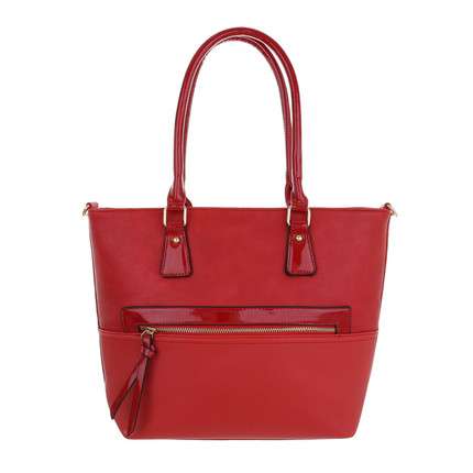 bolso rojo brillante italiano mujer tienda online bolsos 