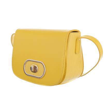 Bolso Triana Amarillo | Yellow Bag HandbagBolso Italiano de hombro cuero PU Material eco piel Medidas 23cm*10cm*15cm Altura de la correa para el hombro (cm): 30-60 Bandolera Bolsillos interiores: 1 Bolsillos interiores con cremallera: 1 Tipo de cierre: Ci