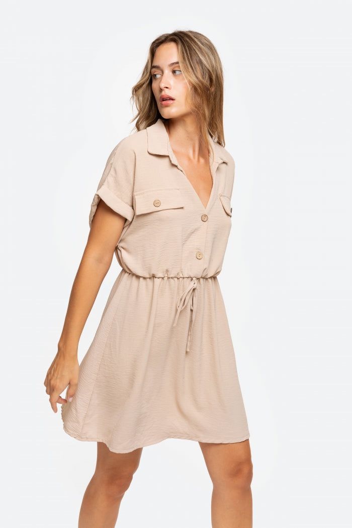 mango dress beige-  beige kleid damen zalando- kleid beige creme. The original shop